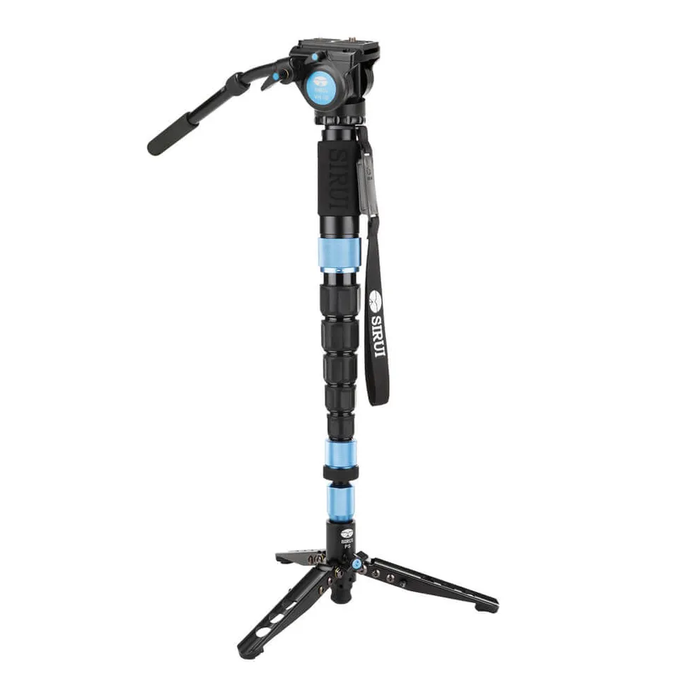 sirui-p-326sr-einbeinstativ-carbon-mit-vh-10-kopf-6kg image 1