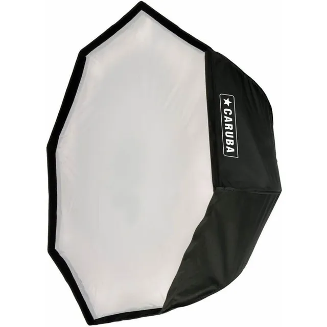 caruba-octabox-95-cm-matt-silber-bowens-mit-gitter image 1