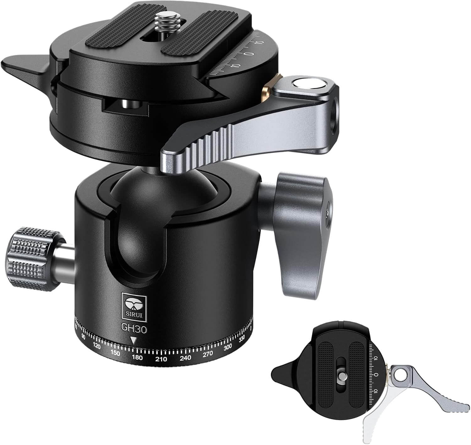 sirui-gh30-low-profile-stativkopf-arca-10-kg image 5