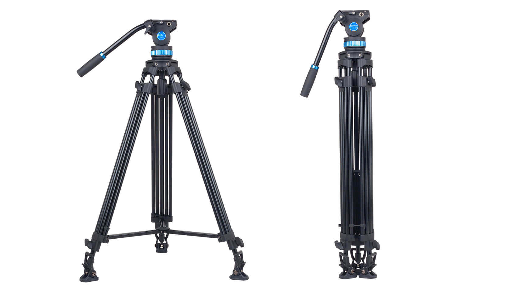 sirui-am-25s-video-stativ-fluidkopf-aluminium-10-kg image 2