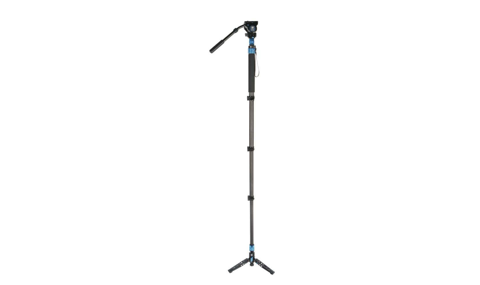 sirui-p-424fs-vh-10-carbon-einbeinstativ-mit-vh-10-fluidkopf image 2