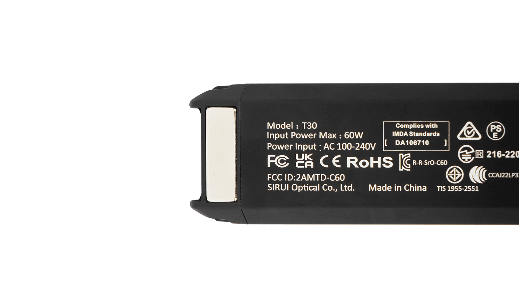 sirui-t30-r-hrenleuchte-30w-rgb-wei-2500-7000k image 8