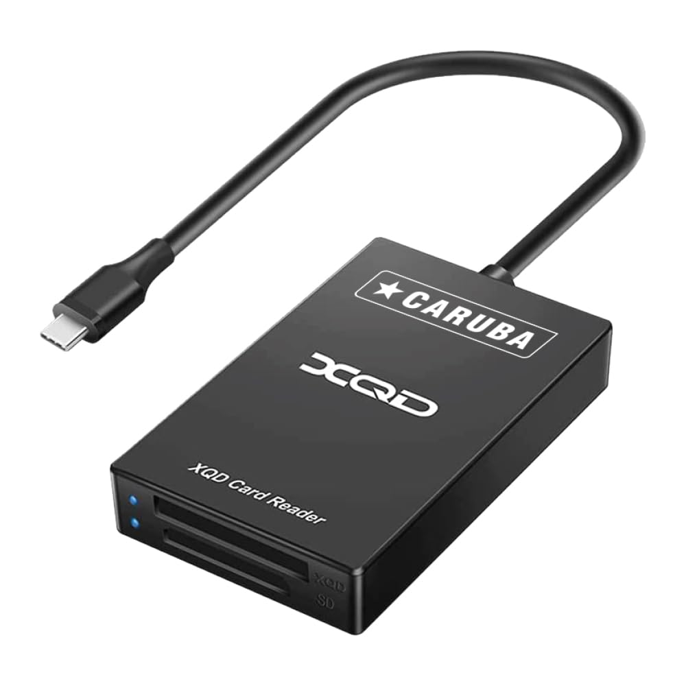 caruba-2-in-1-cardreader-xqd-sd-usb-c-kartenleser image 1