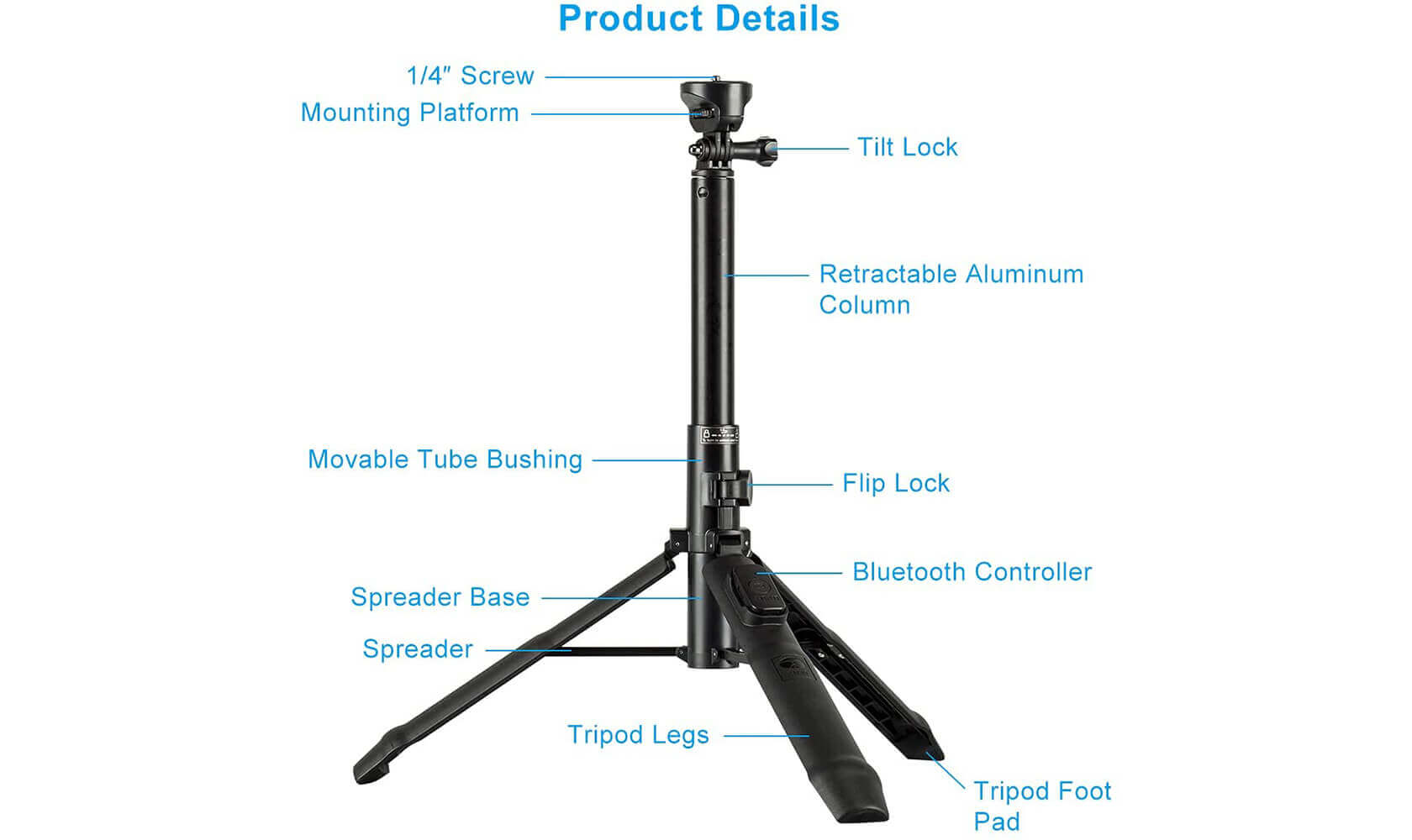 sirui-ms-01k-selfie-stick-stativ-f-r-smartphones image 2