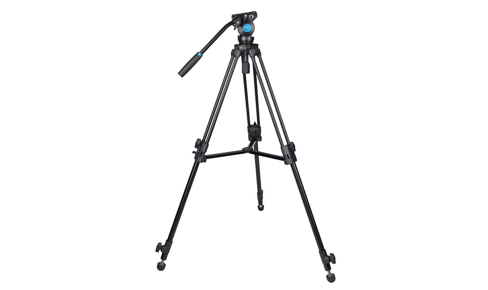 sirui-sh05-video-stativ-kit-aluminium-mit-fluidkopf-140cm image 2
