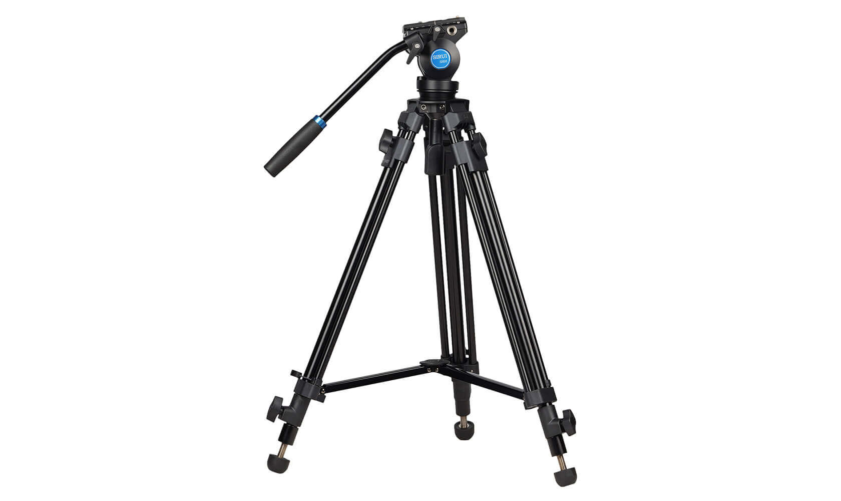 sirui-sh05-video-stativ-kit-aluminium-mit-fluidkopf-140cm image 1