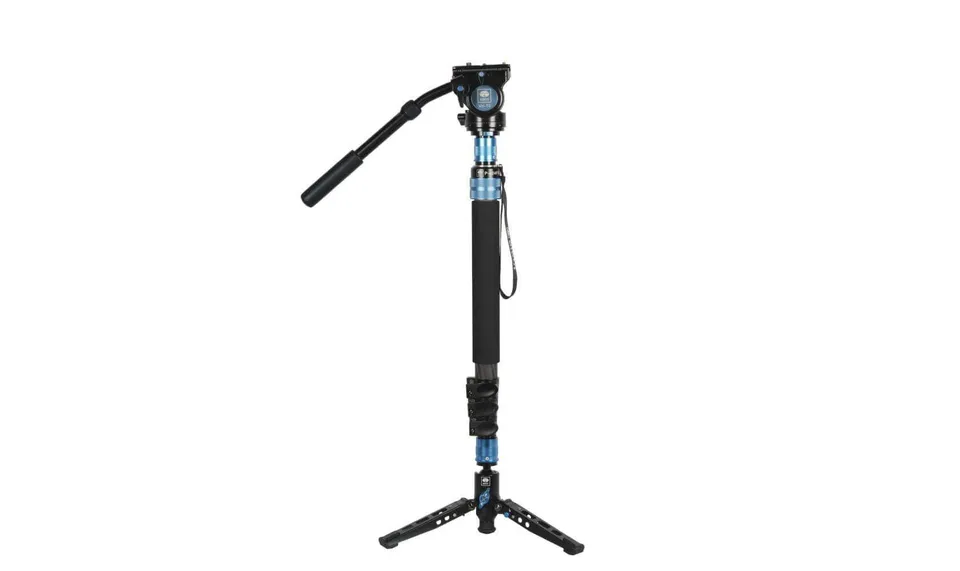 sirui-p-424fs-vh-10-carbon-einbeinstativ-mit-vh-10-fluidkopf image 1