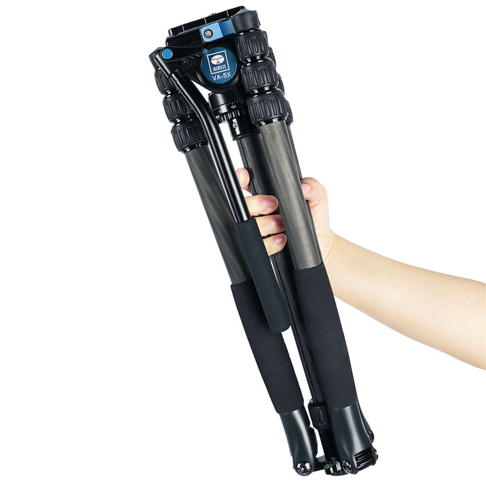 sirui-t-024sk-carbon-stativ-mit-va-5x-videokopf-148cm image 2