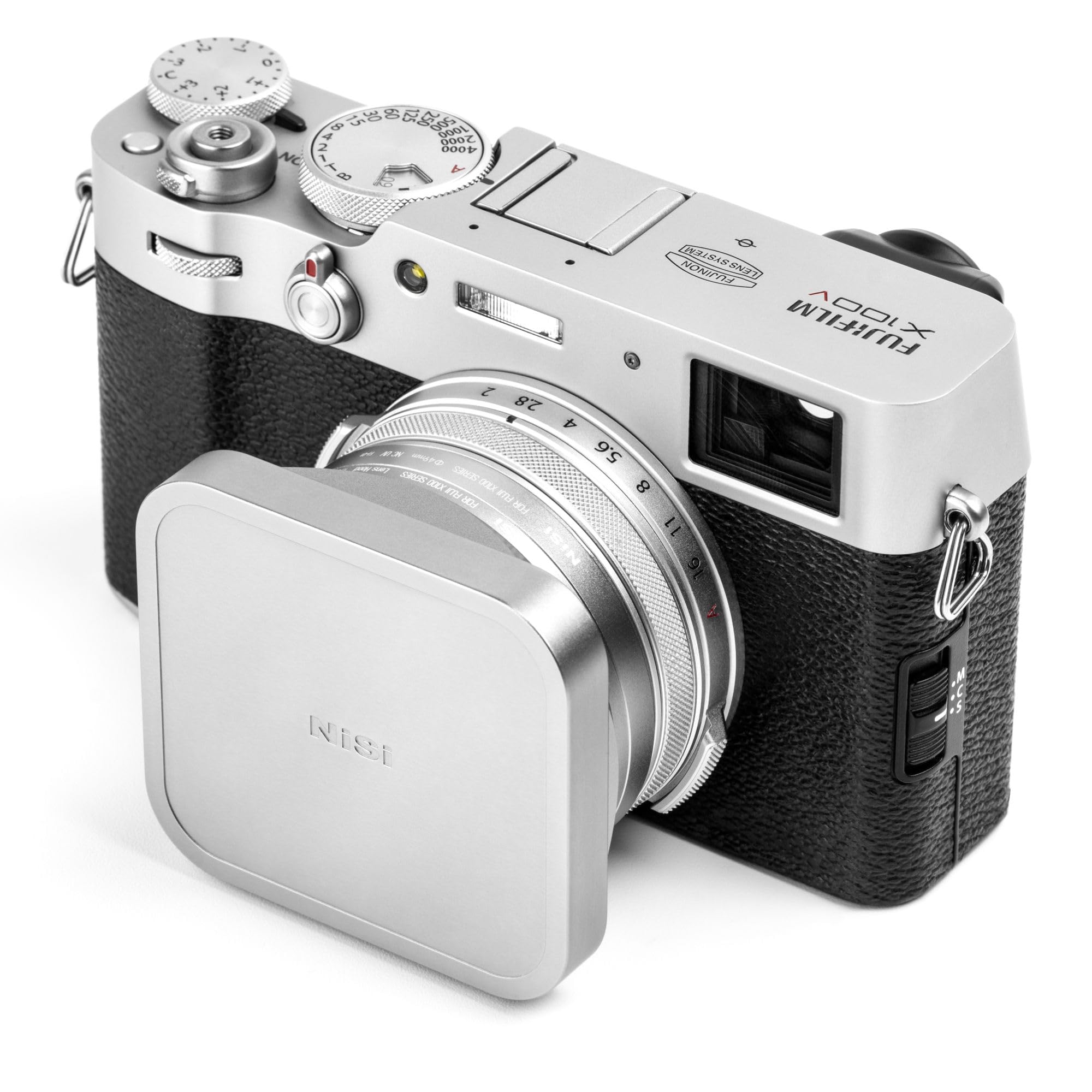 nisi-uv-filter-set-fuji-x100vi-silber-mit-blende image 7