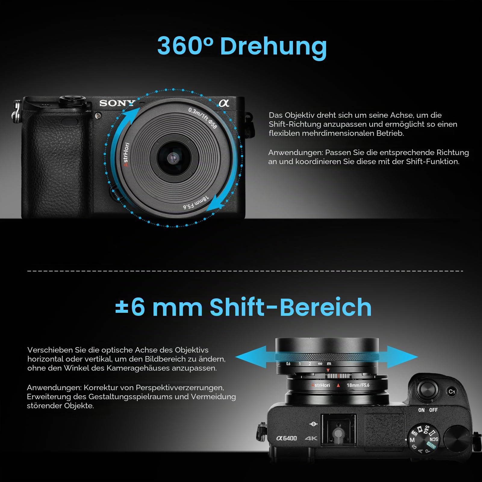 astrhori-18mm-f5-6-aps-c-shift-objektiv-sony-e-pancake image 2