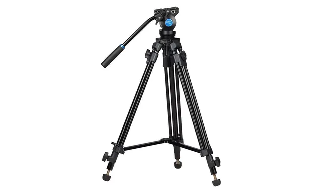 sirui-sh05-video-stativ-kit-aluminium-mit-fluidkopf-140cm image 1