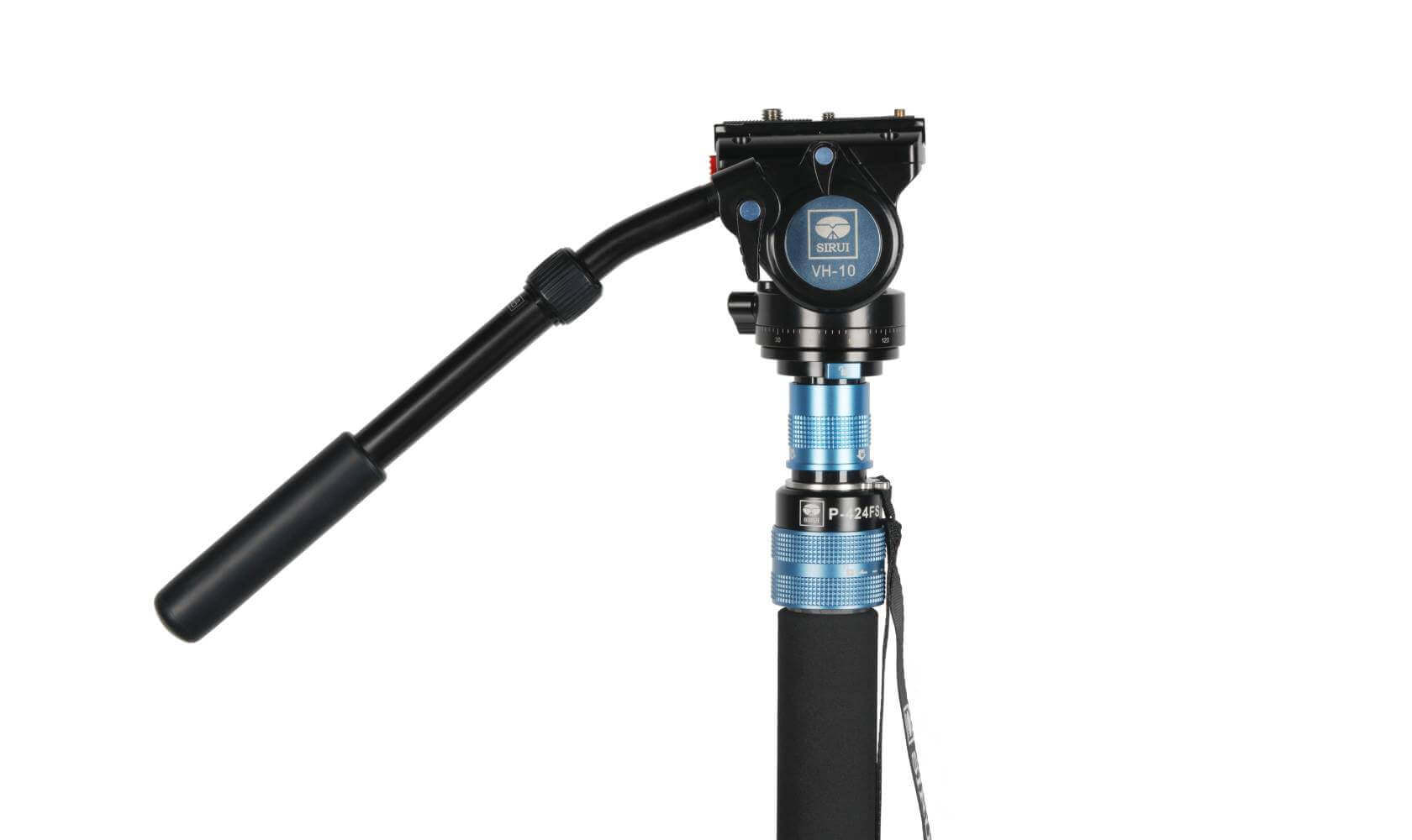 sirui-p-424fs-vh-10-carbon-einbeinstativ-mit-vh-10-fluidkopf image 3