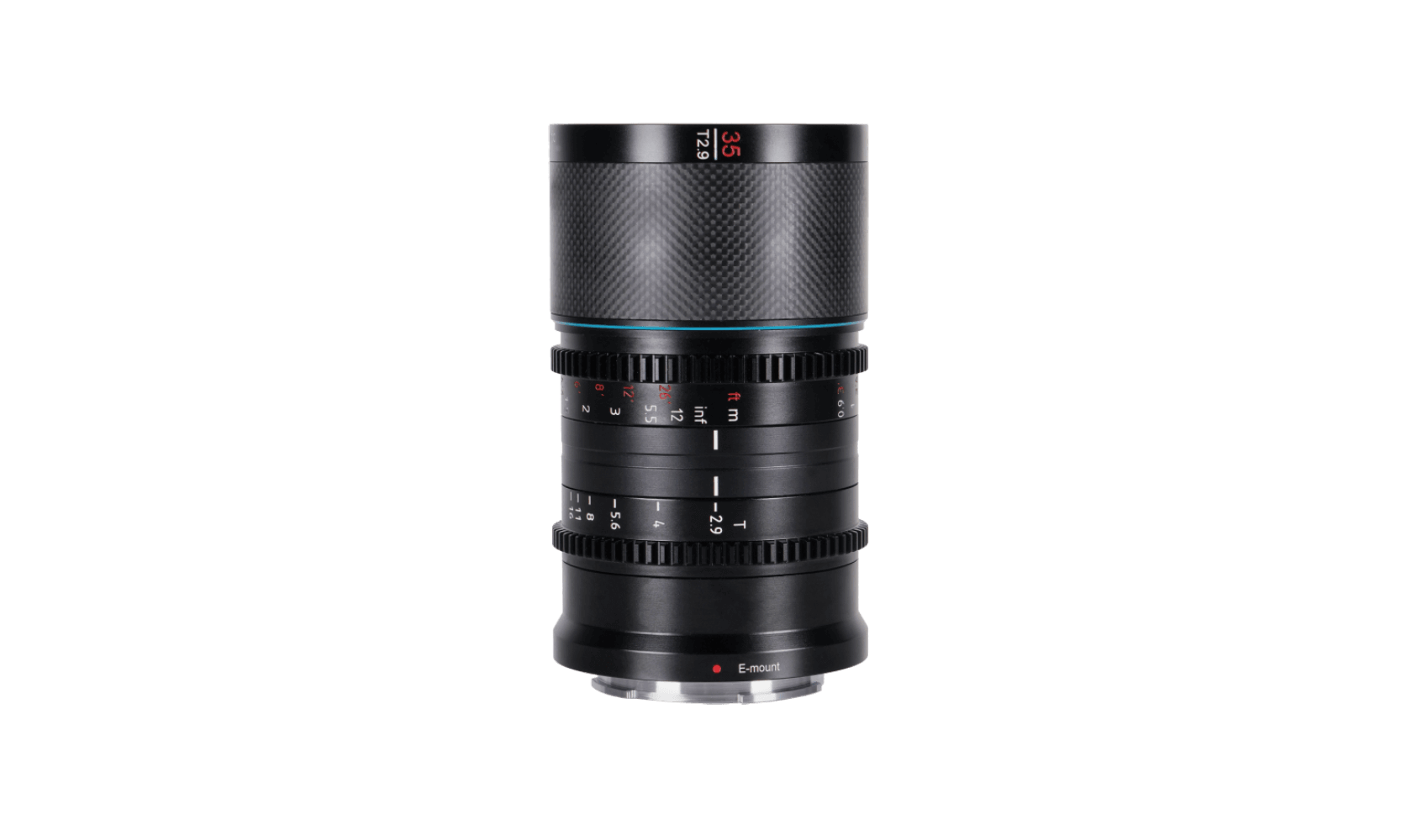 sirui-saturn-35mm-t2-9-anamorphot-e-mount-blue-flare image 1